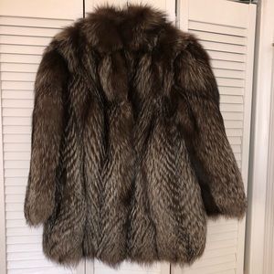 Real Fox Fur Coat 😍 with 3/4 sleeves